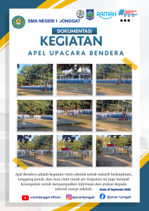 Upacara Bendera Kelas XII F9, Momentum Penguatan Disiplin dan Karakter Siswa