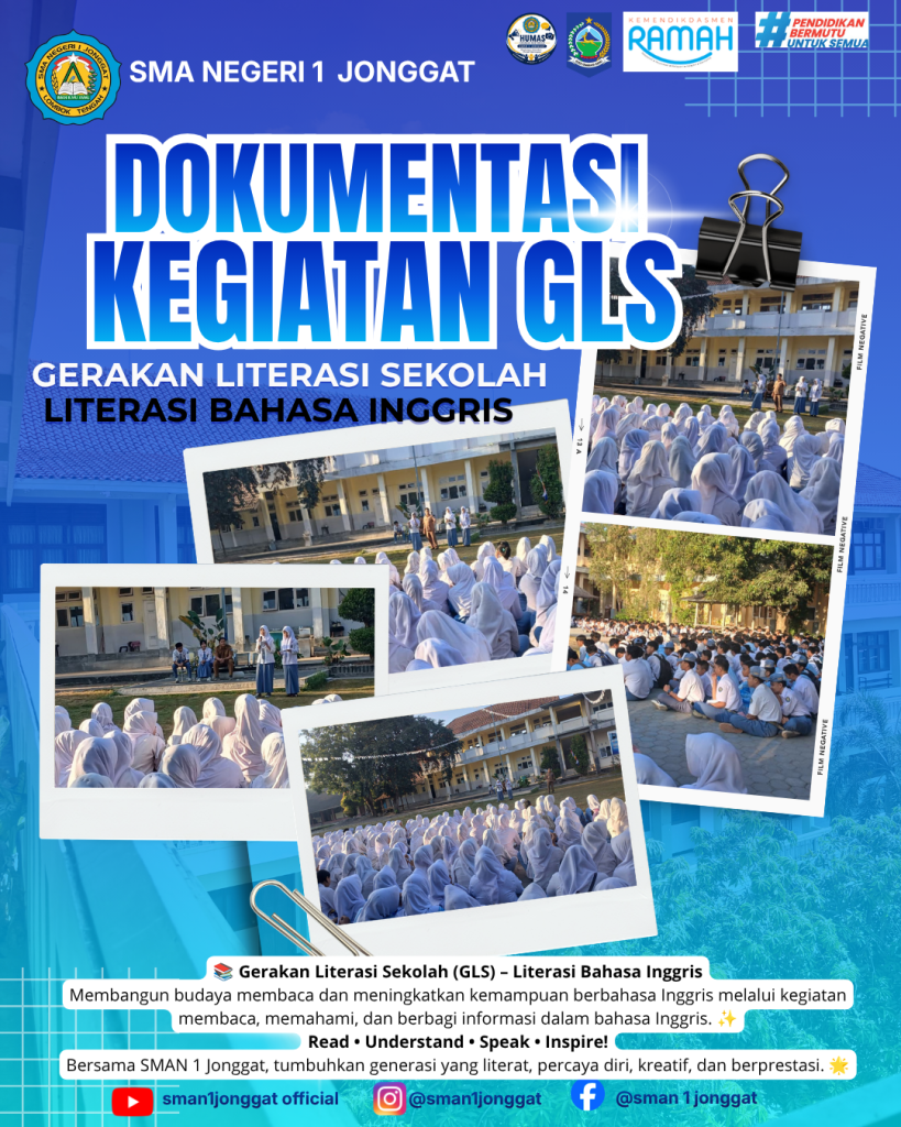 SMAN 1 Jonggat Laksanakan Gerakan Literasi Sekolah melalui Literasi Bahasa Inggris